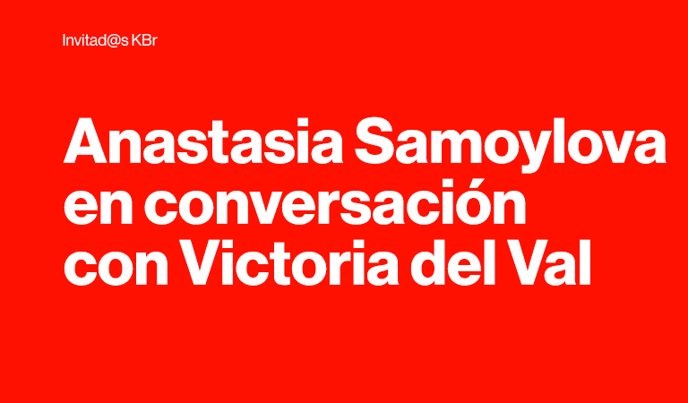Anastasia Samoylova en conversación con Victoria del Val