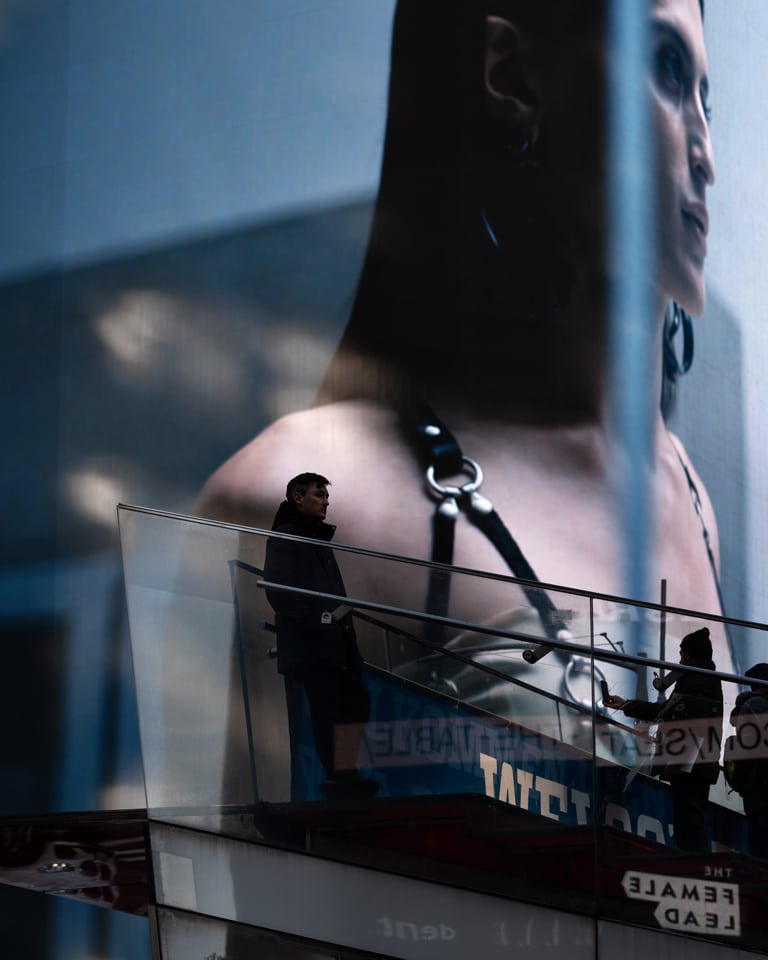 Anastasia Samoylova, Red Eye, Times Square, New York, 2021