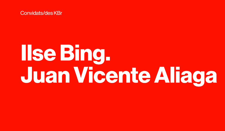 Ilse Bing. Juan Vicente Aliaga