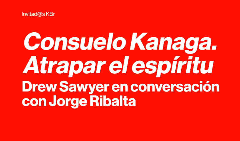 Drew Sawyer en conversación con Jorge Ribalta