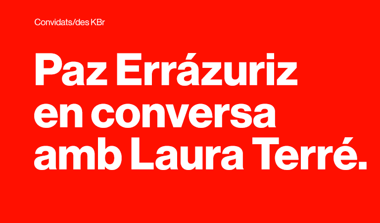 Paz Errázuriz en conversa amb Laura Terré