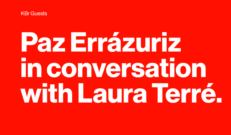 Paz Errázuriz in conversation with Laura Terré