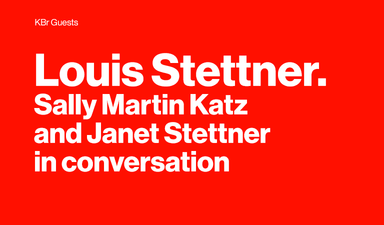 Louis Stettner. Sally Martin Katz and Janet Stettner in conversation