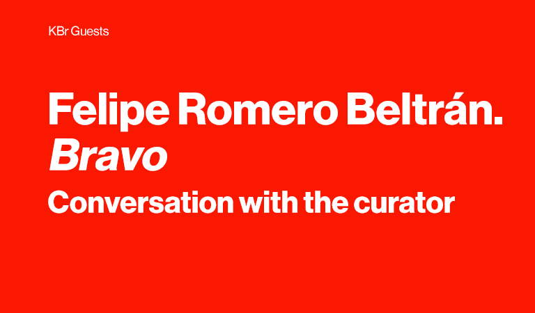 Felipe Romero in conversation with Victoria del Val