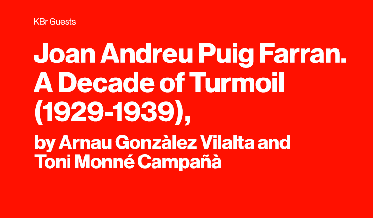Joan Andreu Puig Farran. A Decade of Turmoil (1929-1939) Joan Andreu Puig Farran. A Decade of Turmoil (1929-1939)