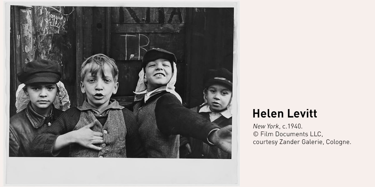 Exhibition Helen Levitt: Complete works | Fundación MAPFRE